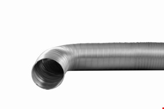 Nedco flexibele afvoerslang - stug aluminium - Ø 127 mm inwendig  - 1,5 m