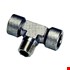 Legris - T-Inschroefkoppeling - vertikaal - 1/4" - BSPT/BSPP - 0158 13 13