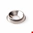 Hoenderdaal kraalring [250x] - VERNIKKELD -  9x3.2x1.9mm