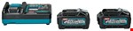 Makita accu startset XGT 40 V Max 2x4,0 Ah accu BL4040 en snellader DC40RA