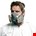 3M™ herbruikbaar halfgelaatsmasker - large - 6300