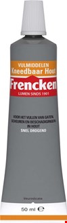 Frencken kneedbaar hout - CL - 50 ml - teak