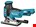 Makita accu decoupeerzaag T-model - DJV181ZJ - 18V - excl. accu en lader - in Mbox