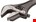 Bahco verstelbare moersleutel - omkeerbare bek -308 mm blank - 9073 P