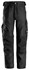 Snickers Workwear Canvas+ werkbroek - 6324 - zwart - maat 50