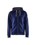 Blåkläder 4933 Hoodie met rits gevoerd marineblauw - maat S