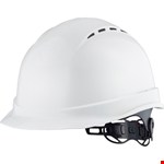 Opsial Headsafe veiligheidshelm met draaiknop wit