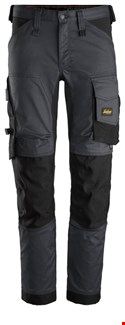Snickers Workwear 6341 Werkbroek grijs/zwart - maat 46