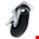 Protempo zwenkwiel rubber 125 met rem