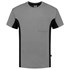 Tricorp T-shirt Bi-Color - Workwear - 102002 - grijs/zwart - maat 4XL