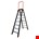 Altrex dubbel oploopbare trap - Taurus - TDO 8 - max. werkhoogte 3,90 m - 2 x 8 treden