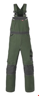 HAVEP amerikaanse overall/bretelbroek - Attitude - 20195 - Bosbouwgroen/Antraciet - maat 62