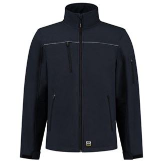Tricorp Softshell Luxe - Workwear - 402006 - marine blauw - maat XL
