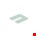 Gebr. Bodegraven uitvulplaatjes - GB-34601 - 1 mm (480x p/zak) - transparant