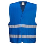 Iona F474  Veiligheidsvest korenblauw - maat L/XL