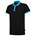 Tricorp Casual 201002 Bi-Color unisex poloshirt Zwart Turquoise XXL