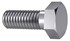 Fabory Zeskanttapbout - DIN 933 - staal - elektrolytisch verzinkt - 8.8 - M4x50/S=7