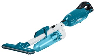 Makita accu steelstofzuiger - DCL280FZC - 18V - blauw - met cycloon stofafscheider - excl. accu en lader - in doos