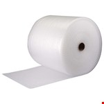 Verpakkings/noppenfolie - 150cm breed x  150 m lang - transparant
