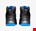 EMMA werkschoenen - CrossForce X High - zwart/blauw - maat 42 XD