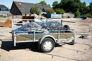 Ivana aanhangwagennet met elastiek grofmazig 250 x 400 cm