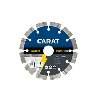 Carat diamantzaag - BATTERY POWER - Ø125/22.23mm