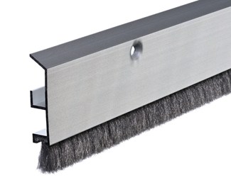 Ellen Dorpelprofiel met Borstel ADS B Robust - 100cm aluminium