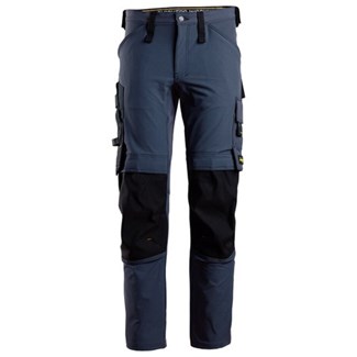 Snickers Workwear 6371 Full Stretch Werkbroek blauw/zwart - maat 46