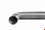 Nedco flexibele afvoerslang - stug aluminium - Ø 102 mm inwendig  - 1,5 m