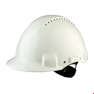 3M™ veiligheidshelm geventileerd met Uvicator™ - ratelverstelling - wit - G3000NUV-VI
