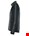 Mascot jack - Dresden - drielaags softshell - antraciet / zwart - maat M - 12002-149-1809