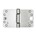 BSW glijlagerscharnier - 818 Allround - SKG*** - afgerond - 89x152x3 mm - gegalvaniseerd