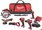 Milwaukee M18 FPP6G3-502B Accu Combiset 6-delig 18V - Inclusief 2x 5,0Ah Accu,Lader en Tas