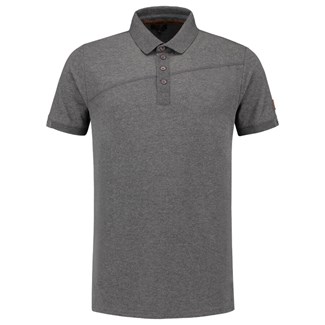 Tricorp Premium 204002 Naden Heren poloshirt Steengrijs XS