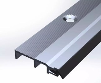 Ellen slijtdorpelprofiel - ARP 5 R5 (dorpel dicht) - 1000 mm - aluminium