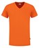 Tricorp T-shirt V-hals fitted - Casual - 101005 - oranje - maat 3XL