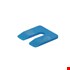 Gebr. Bodegraven uitvulplaatjes - GB-34604 - 4 mm (144x p/zak) - blauw