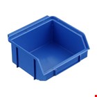 Blauwe stapelbakken -  kunststof