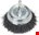 Bosch komstaalborstel - gegolfde draad - 70 x 0,3mm - 6mm schacht