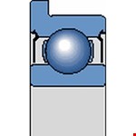 SKF Groefkogellager Rvs W 63800 R-2Z