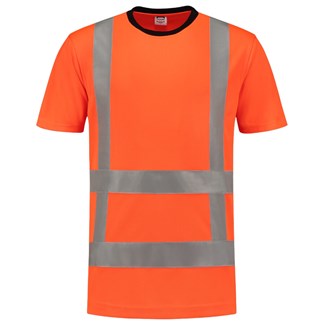 Tricorp T-Shirt RWS Birdseye - Safety - 103005 - fluor oranje - maat XL