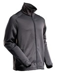MASCOT Customized Fleecetrui rits - 22585-608 - zwart - maat 4XL