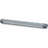Pijpnippel - Fig.23 - Staal verzinkt - buiten/buiten - 1/2" - 100mm