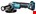 Makita haakse accu slijpmachine - DGA508ZJ - 18V - 125mm - excl. accu en lader - met veiligheidsschakelaar - in Mbox