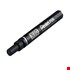 Pentel merkstift pen - afgeschuind N60A - zwart - Q631351