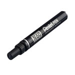 Pentel merkstift pen - afgeschuind N60A - zwart - Q631351