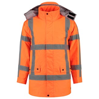 Tricorp parka RWS - Safety - 403005 - fluor oranje - maat XS