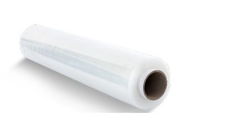 Wikkel-rek-stretchfolie - 20 mµ x 50 cm x 300 m - transparant