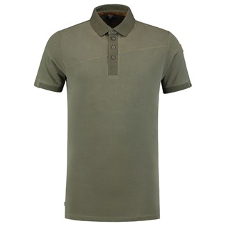 Tricorp Premium 204002 Naden Heren poloshirt Legergroen XL