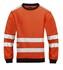 Snickers Workwear Micro Fleece sweater - 8053 - oranje - maat XXL